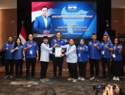 John Hendri – Usman Terima Rekomendasi Dari Partai Demokrat