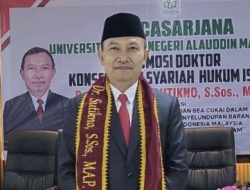 AKP Sutikno Resmi Raih Gelar Doktor Ilmu Hukum Islam