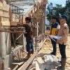 Pengerjaan Tribun dan Penataan Halaman Lokasi MTQ di Sekayam Sudah 60 Persen
