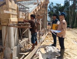 Pengerjaan Tribun dan Penataan Halaman Lokasi MTQ di Sekayam Sudah 60 Persen