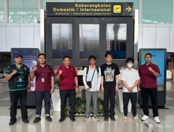 Imigrasi Sanggau Deportasi Tiga Warga Negara Republik Rakyat Tiongkok