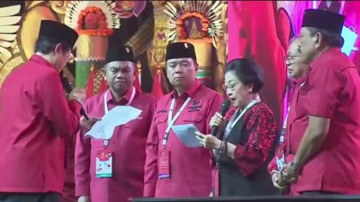 Megawati Soekarnoputri Dikukuhkan Kembali Jadi Ketua Umum PDI Perjuangan