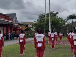 Jelang Peringatan HUT Kemerdekaan RI Ke-80, Paskibraka Sanggau Maksimalkan Latihan