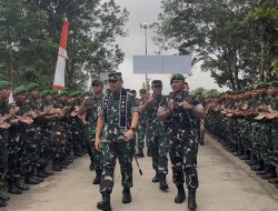 Prajurit Yonif TP 833 / Bumi Daranante Diharapkan Maksimalkan Keahlian Wujudkan Ketahanan Pangan