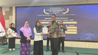 Raih Predikat Baik, Imigrasi Sanggau Komitmen Tingkatkan Pelayanan Publik