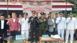 Upacara HUT ke-81 Kemerdekaan RI di Kuala Behe Berlangsung Khidmat