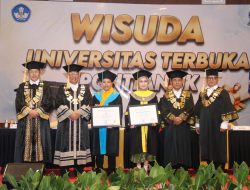Wagub Krisantus Kurniawan Minta Kepada Lulusan UT Berkontribusi Untuk Pembangunan Daerah