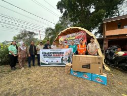 PT BHA Salurkan Bantuan Logistik untuk Penanganan Karhutla di Sintang