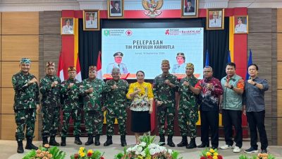 Wabup Susana Herpena Apresiasi Tim Penyuluh Karhutla Mabes TNI di Sanggau